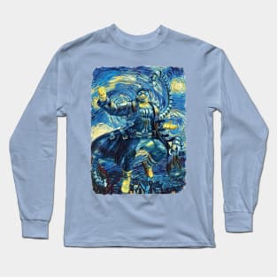 Dr. Otto Octavius Van Gogh Style Long Sleeve T-Shirt